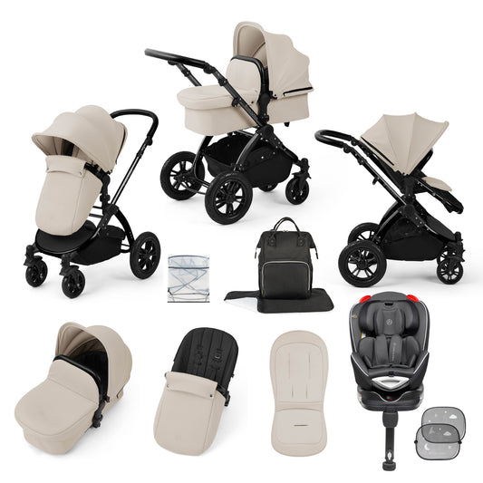 Stomp Luxe 10 Piece Travel System with Radial Car Seat