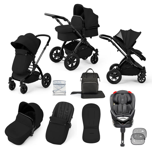 Stomp Luxe 10 Piece Travel System with Radial Car Seat