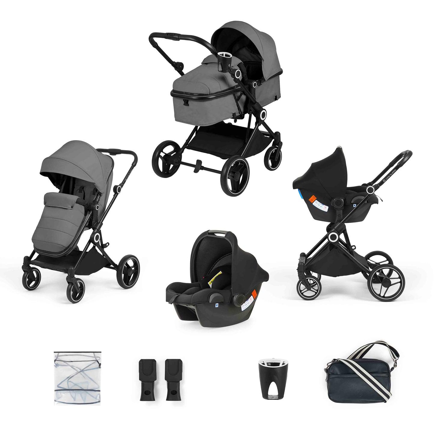 Atom 8 Piece Travel System with Astral Car Seat