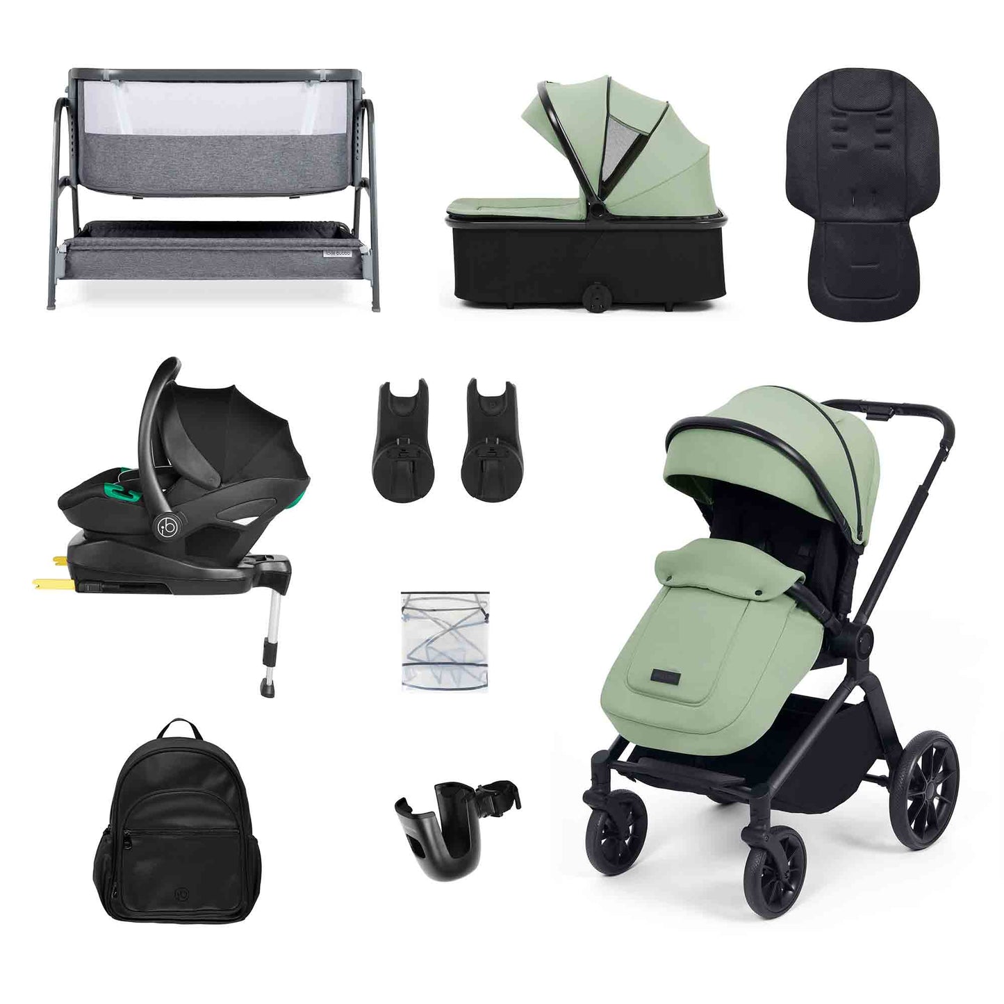 Altima I-size Travel System & Home 14 Piece Bundle