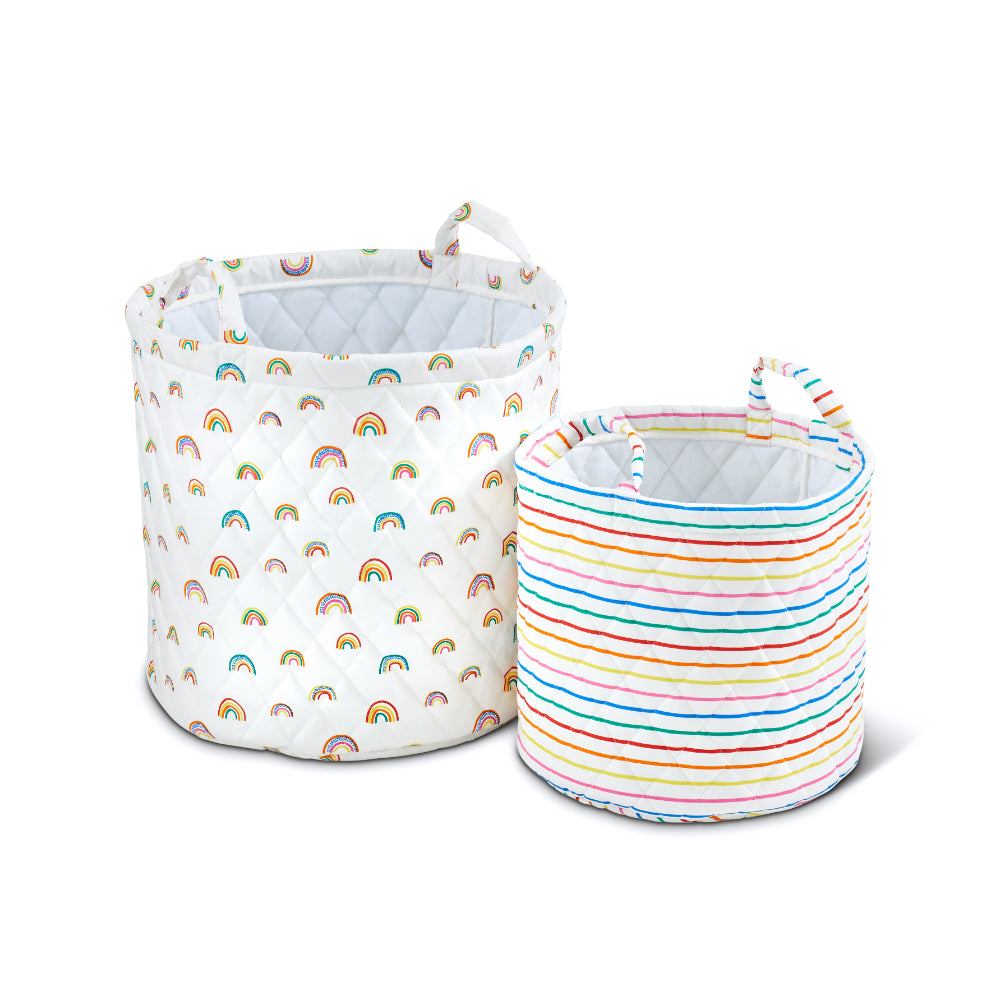 Nursery Storage Baskets - 2 Pack