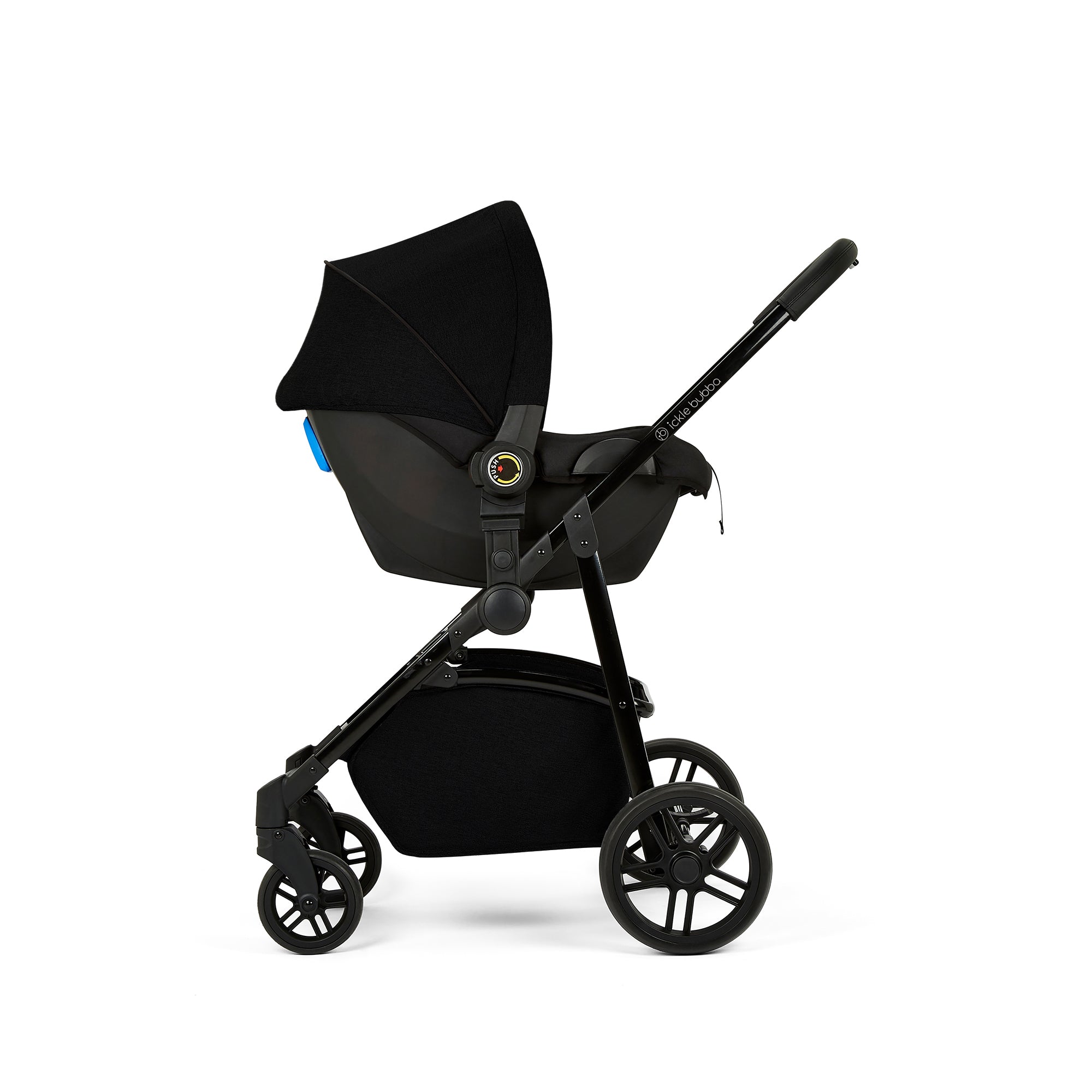 Poussette Zira 3-en-1 avec siège auto Galaxy et base Isofix