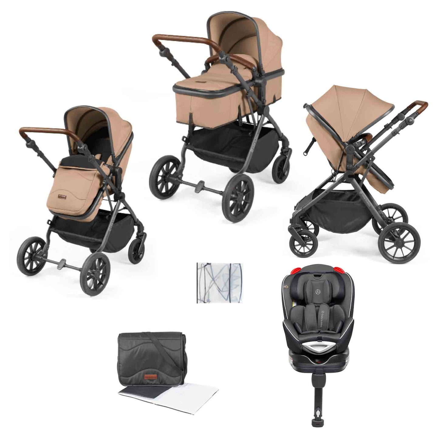 Cosmo 7 Piece Travel System with Radial Car Seat