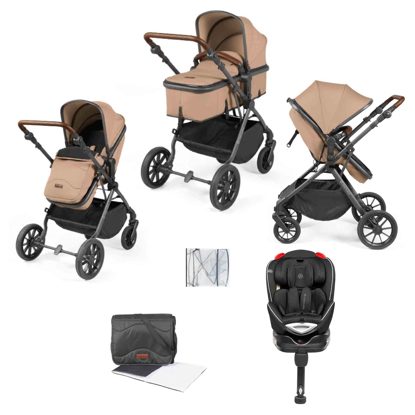Cosmo 7 Piece Travel System with Radial Car Seat