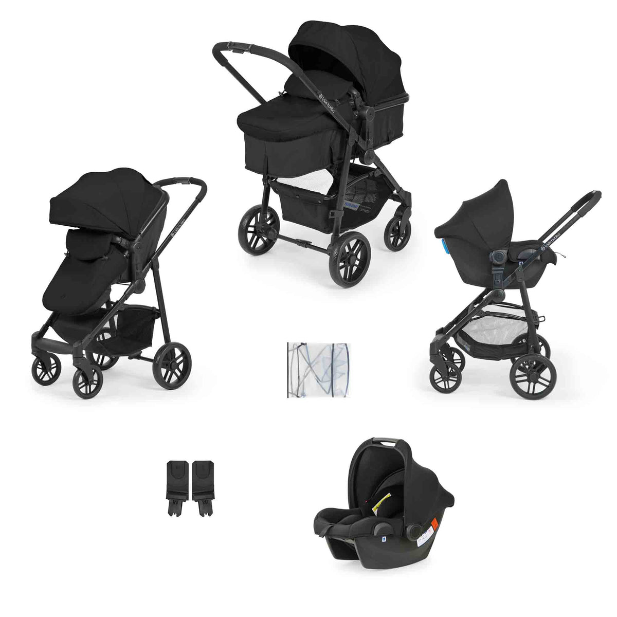 Star 6 Piece Travel System Astral Car Seat