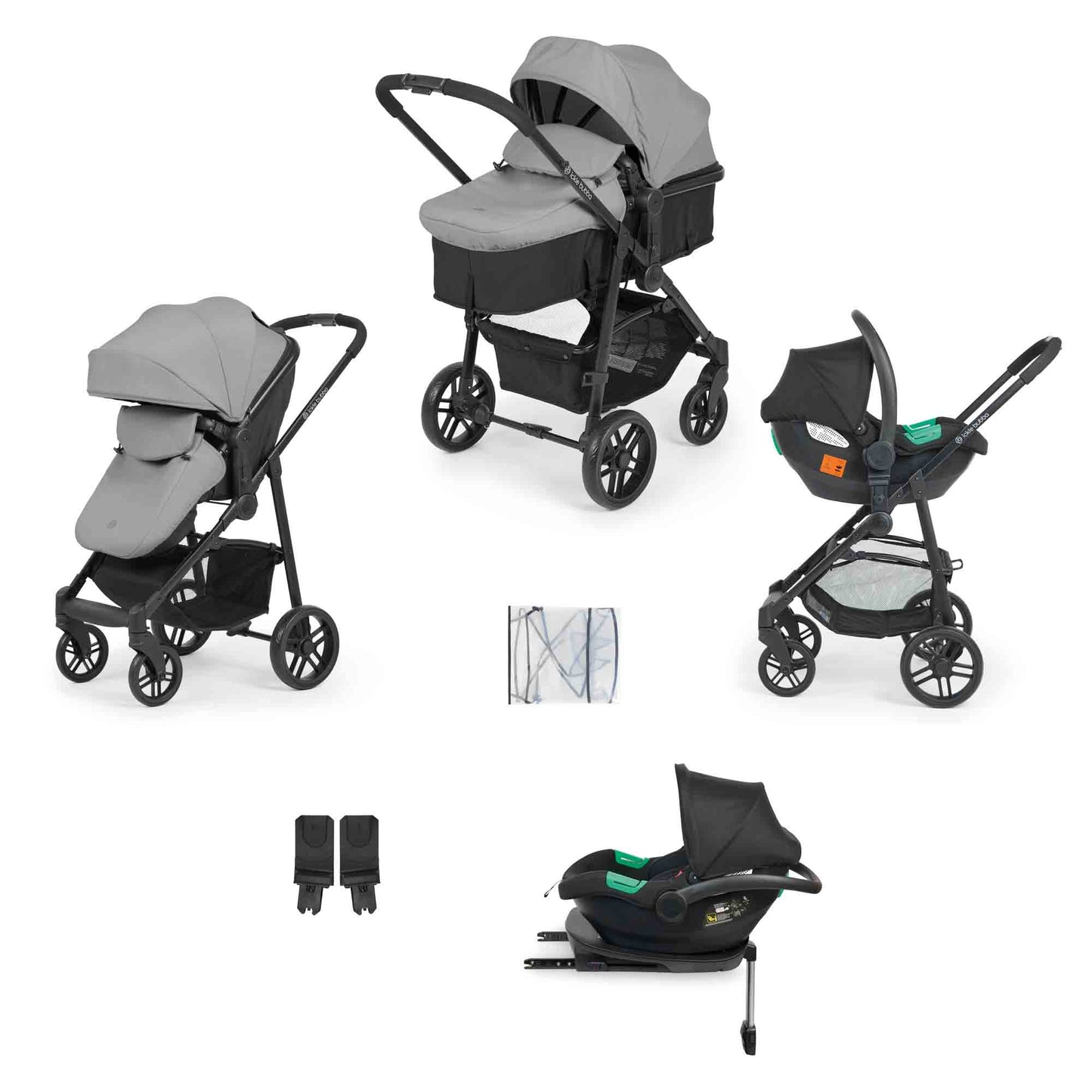 Star 7 Piece Travel System with i-Size Cirrus Car Seat & ISOFIX Base