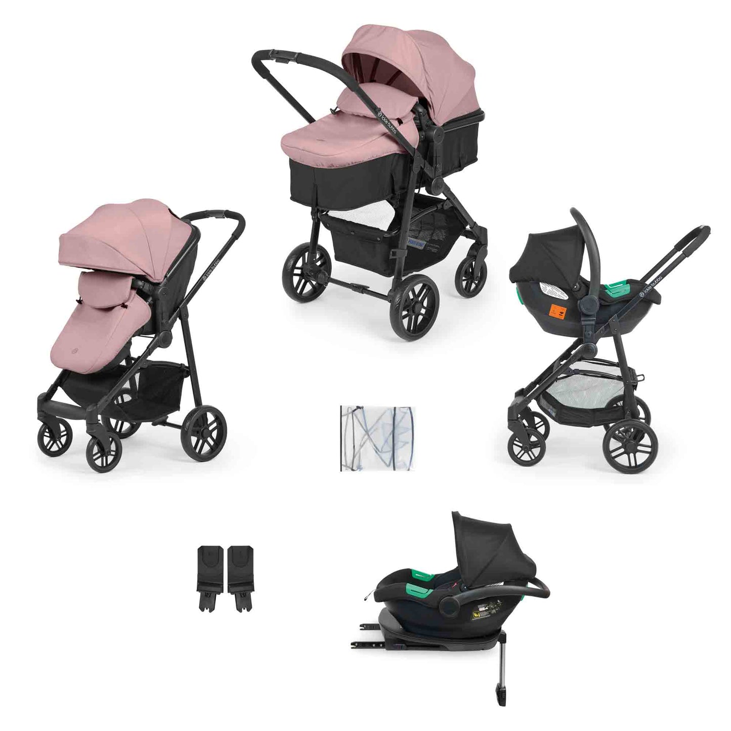 Star 7 Piece Travel System with i-Size Cirrus Car Seat & ISOFIX Base