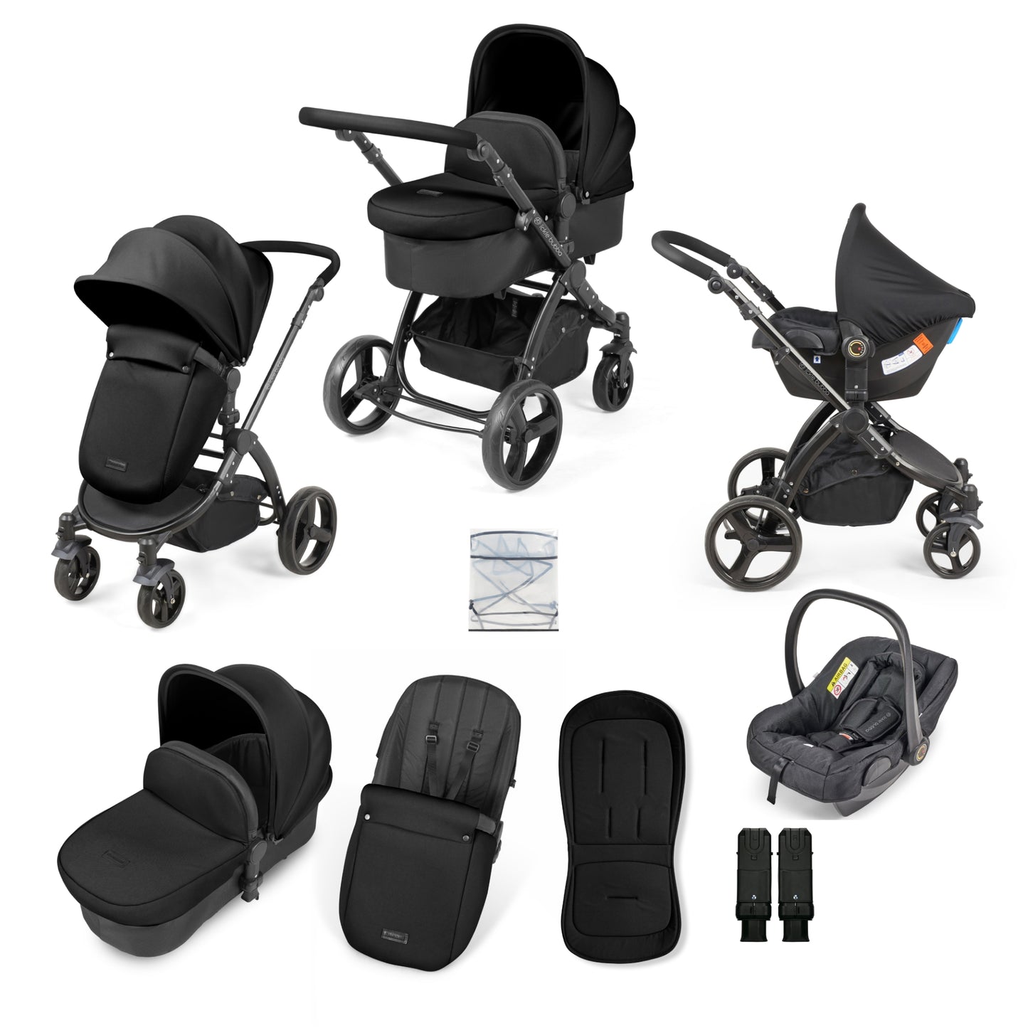 Stomp Urban  9 Piece Travel System with Astral Car Seat