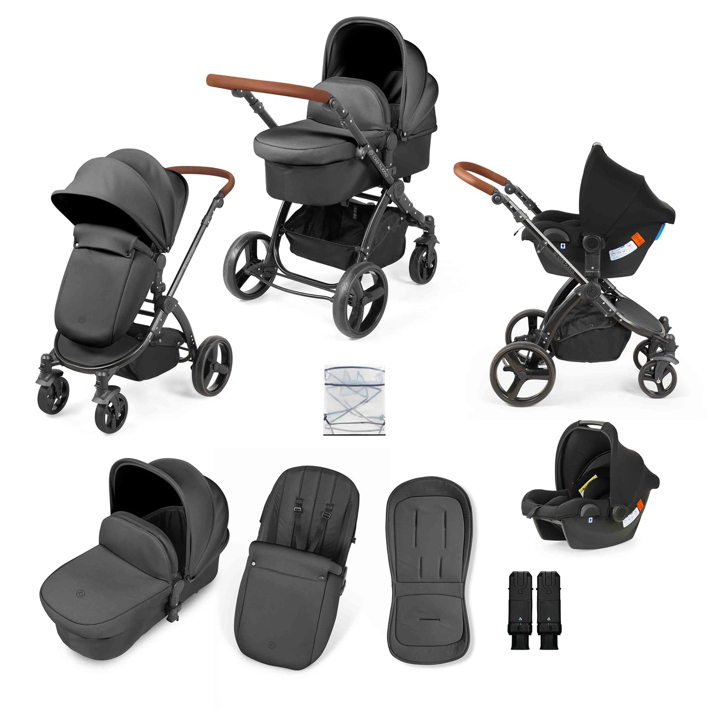 Stomp Urban  9 Piece Travel System with Astral Car Seat