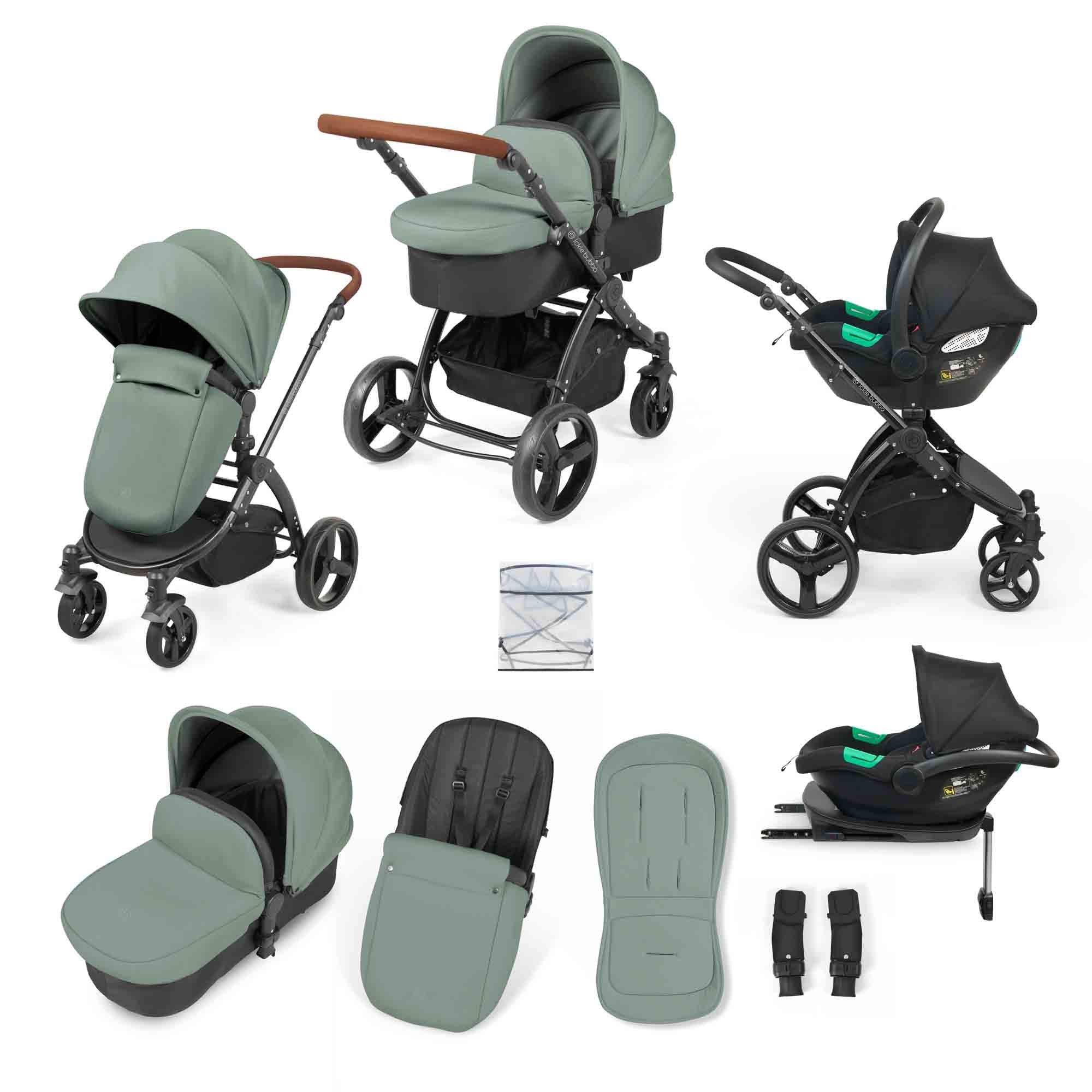 Stomp Urban 10 Piece Travel System with i-Size Cirrus Car Seat & ISOFI ...