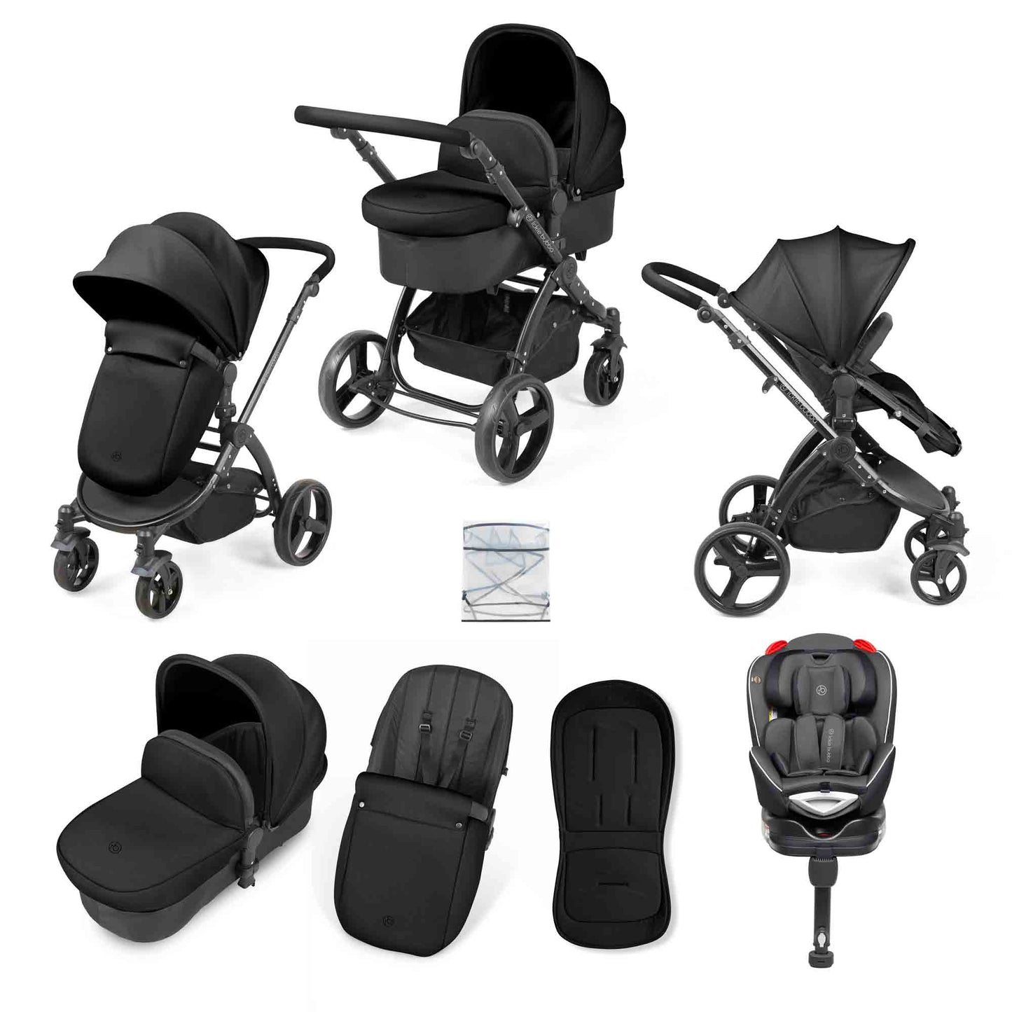 Stomp Urban 8 Piece Travel System with Radial Car Seat