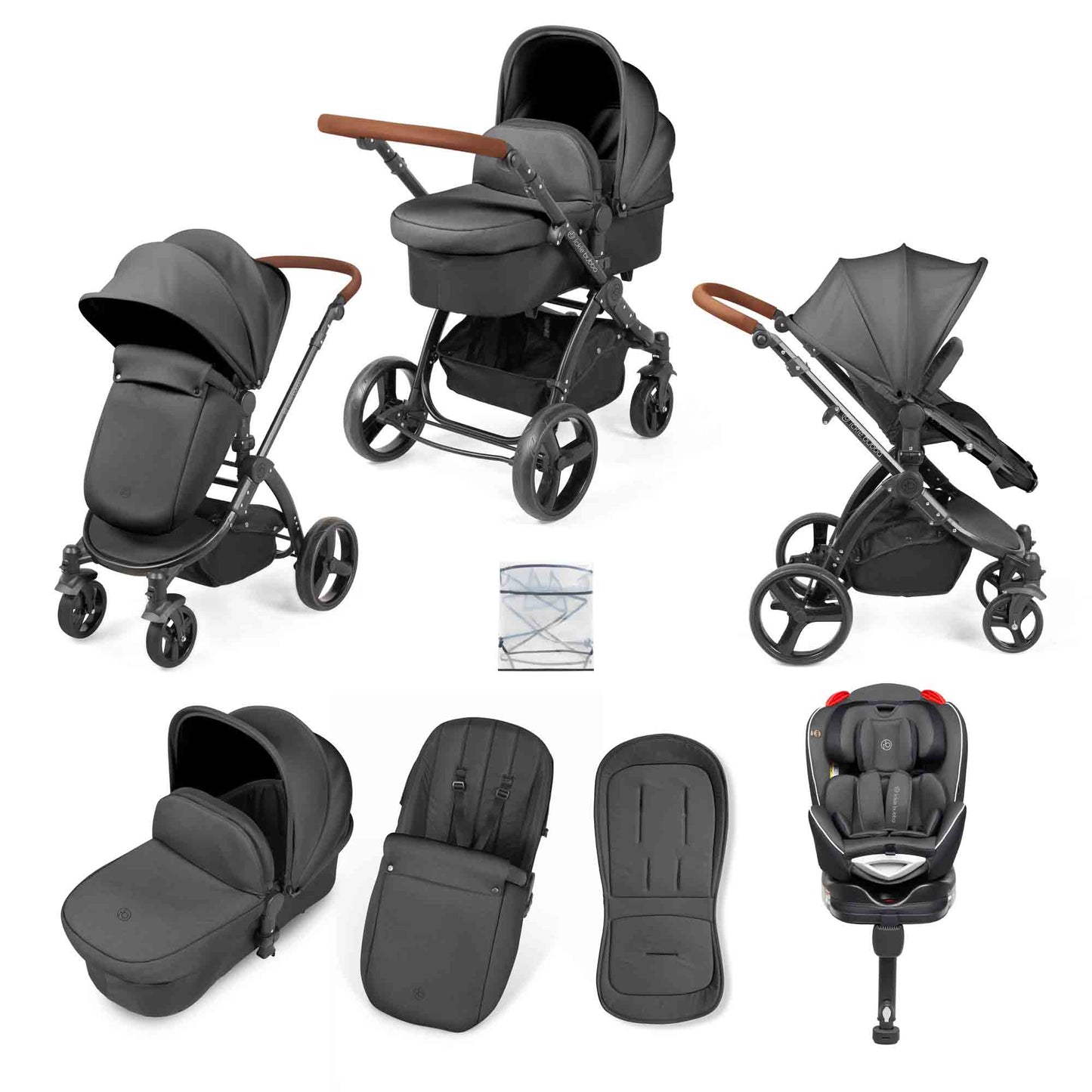Stomp Urban 8 Piece Travel System with Radial Car Seat