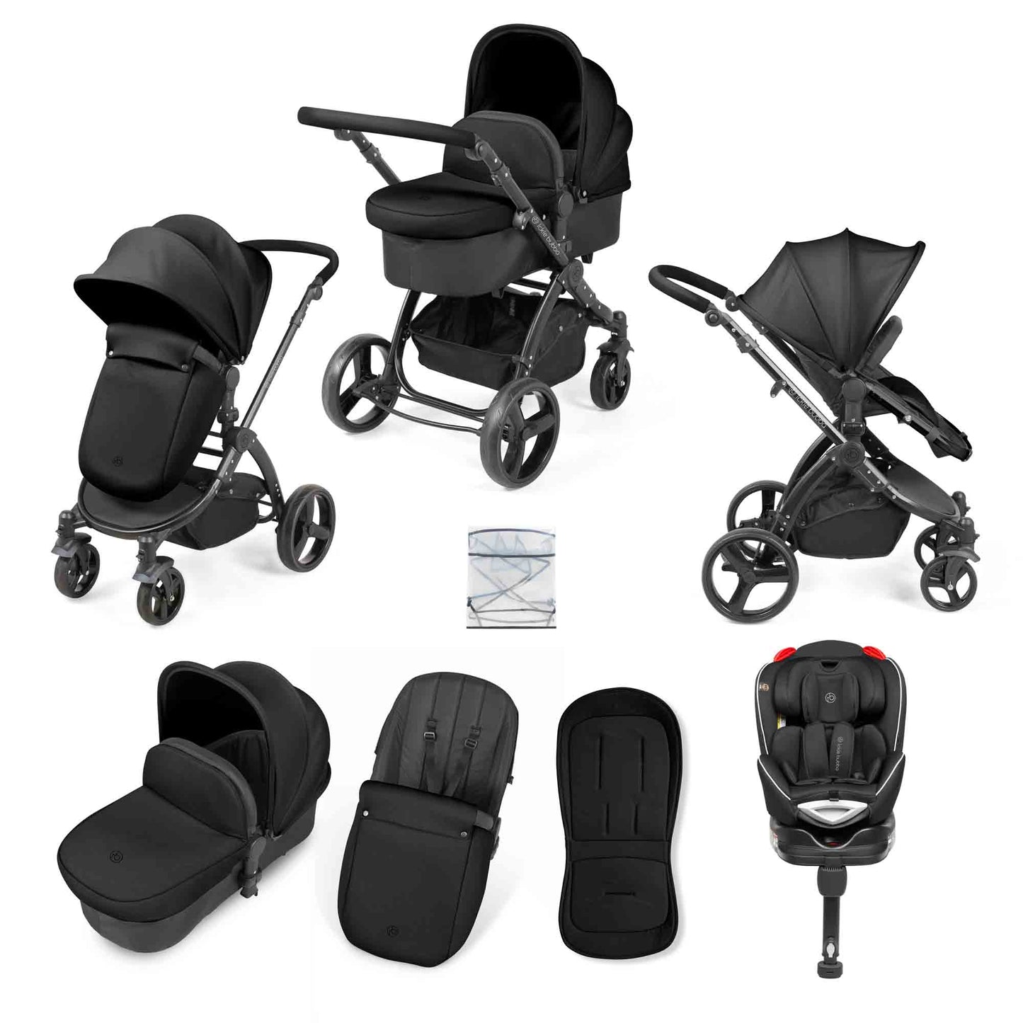 Stomp Urban 8 Piece Travel System with Radial Car Seat