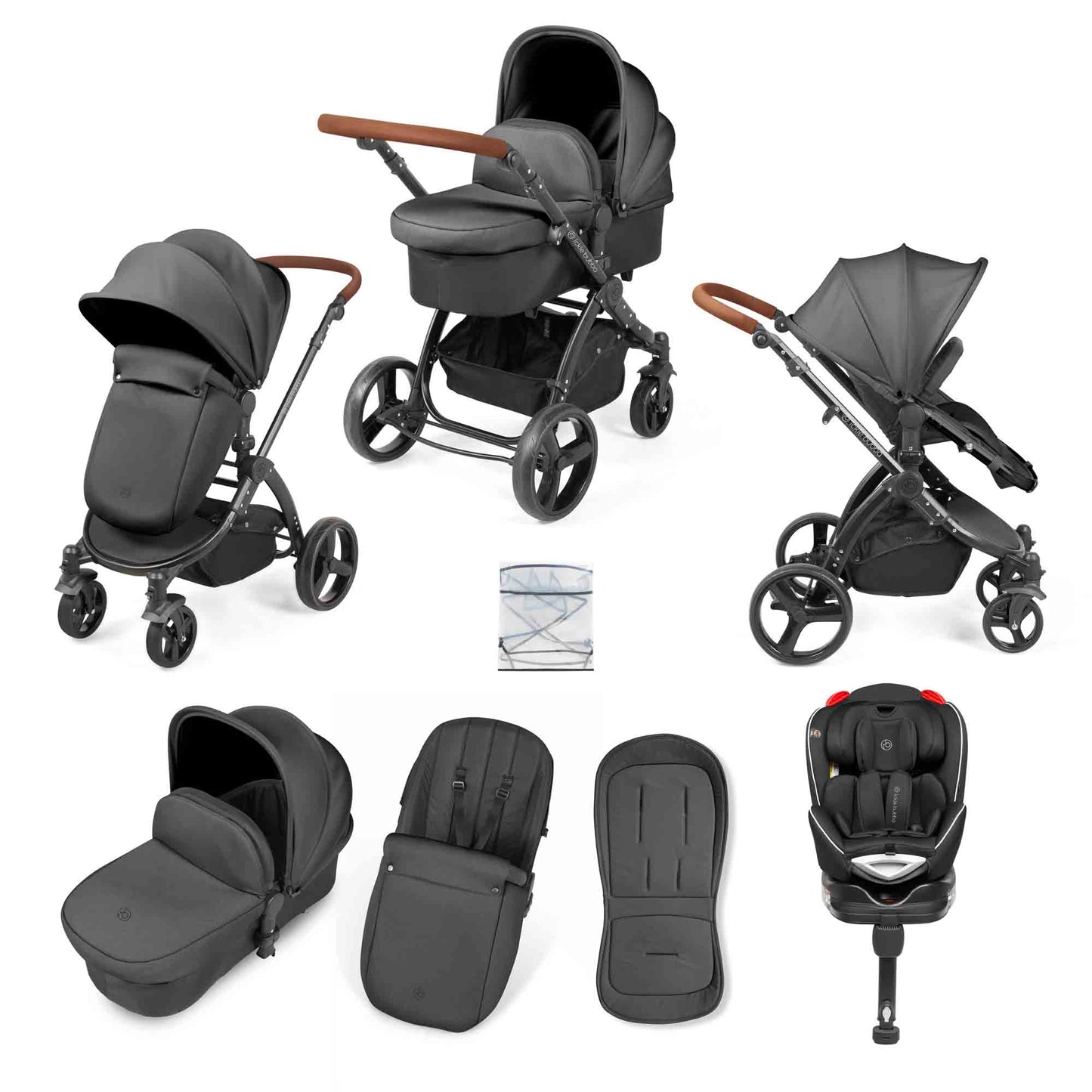 Stomp Urban 8 Piece Travel System with Radial Car Seat