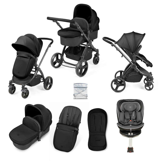 Stomp Urban 8  Piece Travel System with Radial i-Size Plus Car Seat