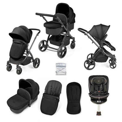 Stomp Urban 8  Piece Travel System with Radial i-Size Plus Car Seat