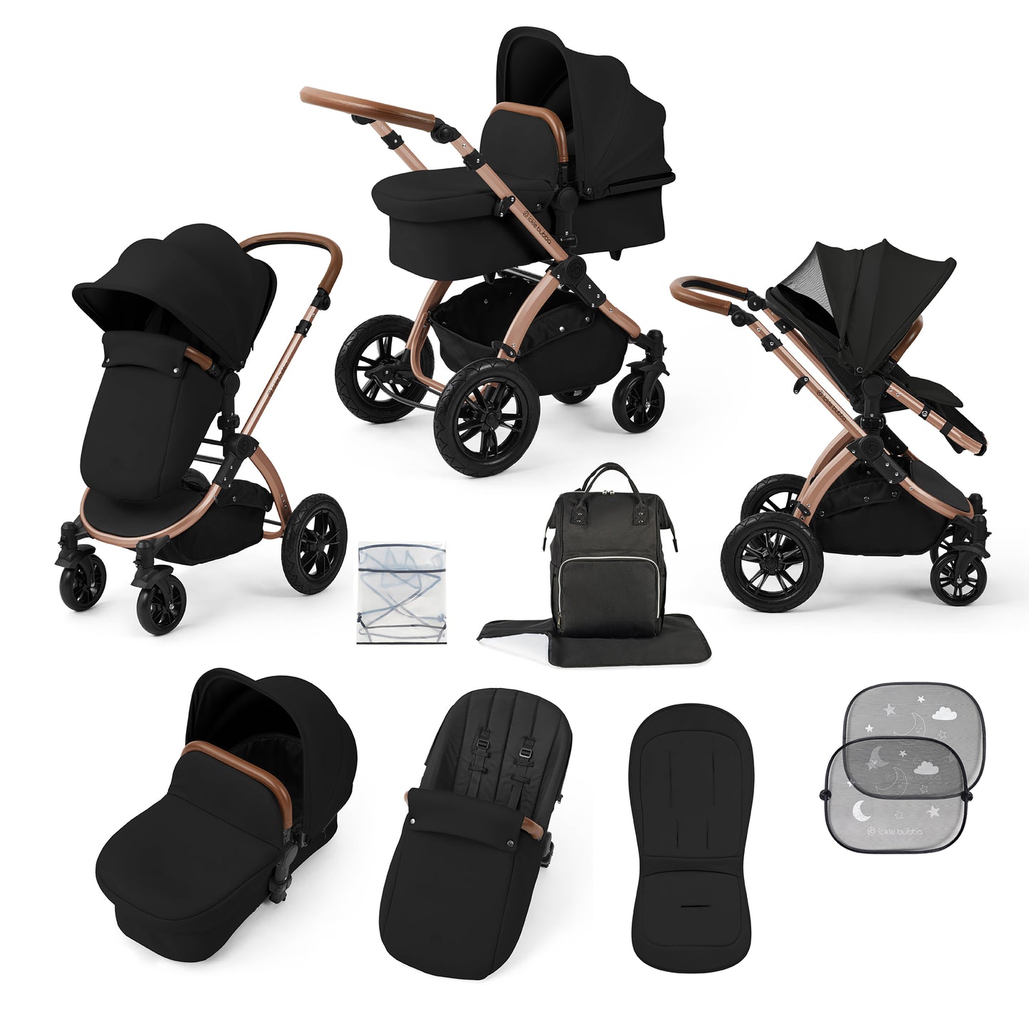 Stomp Luxe 9 Piece Pram