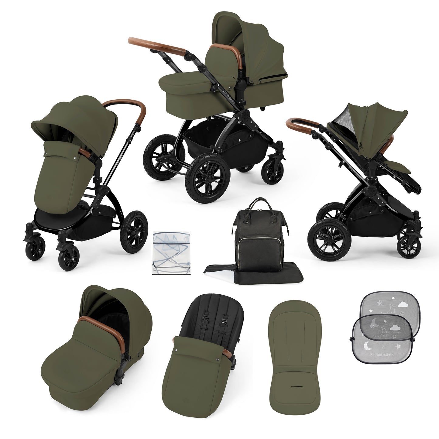 Stomp Luxe 9 Piece Pram