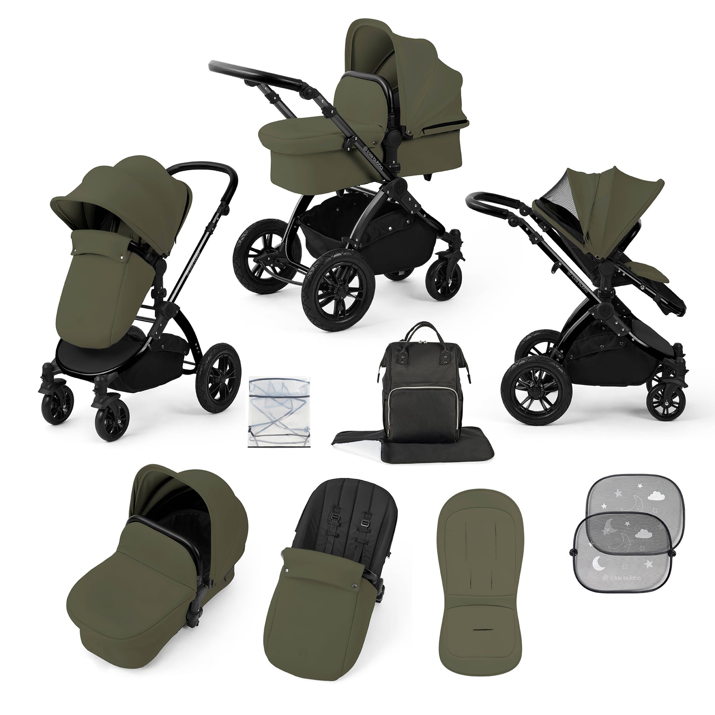 Stomp Luxe 9 Piece Pram