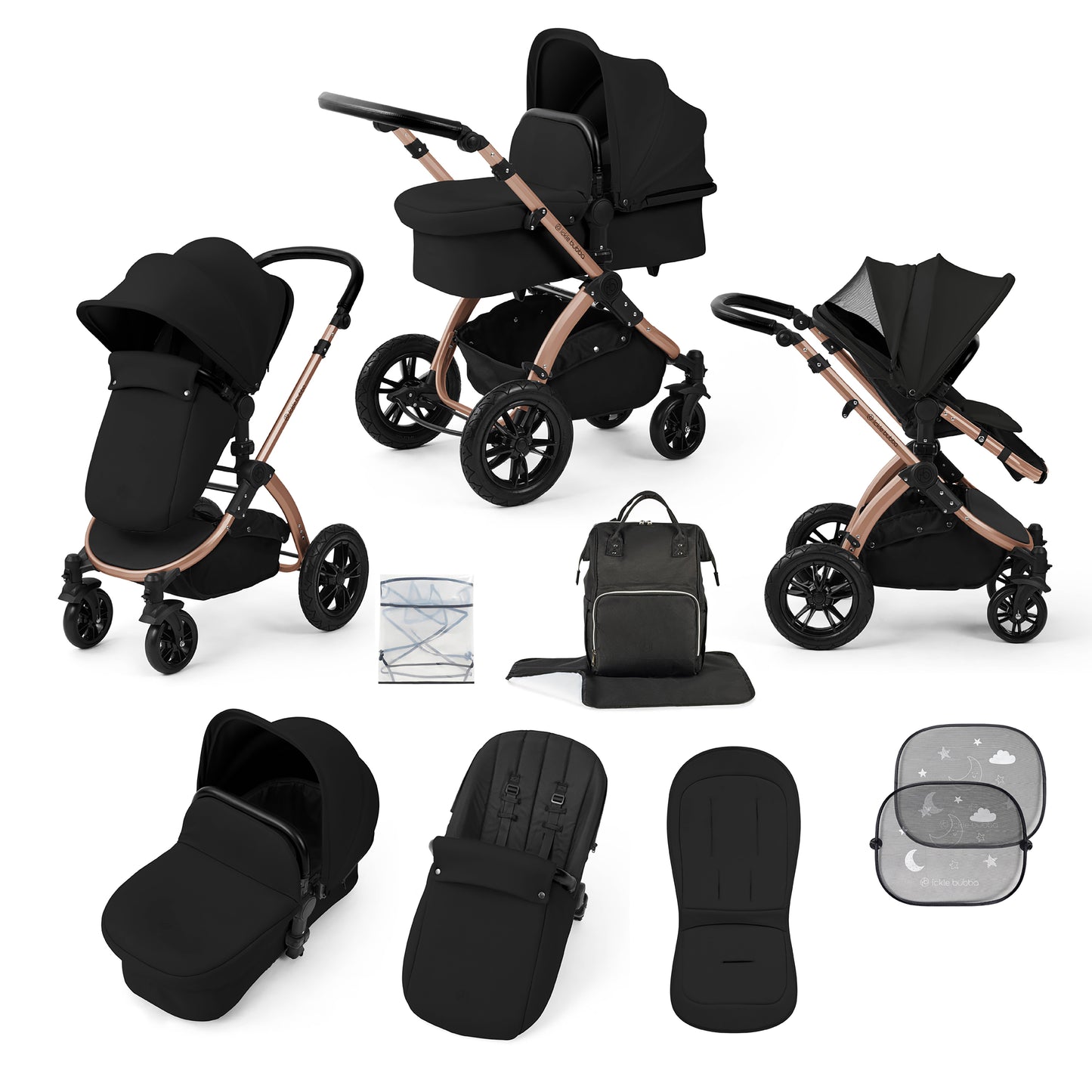 Stomp Luxe 9 Piece Pram