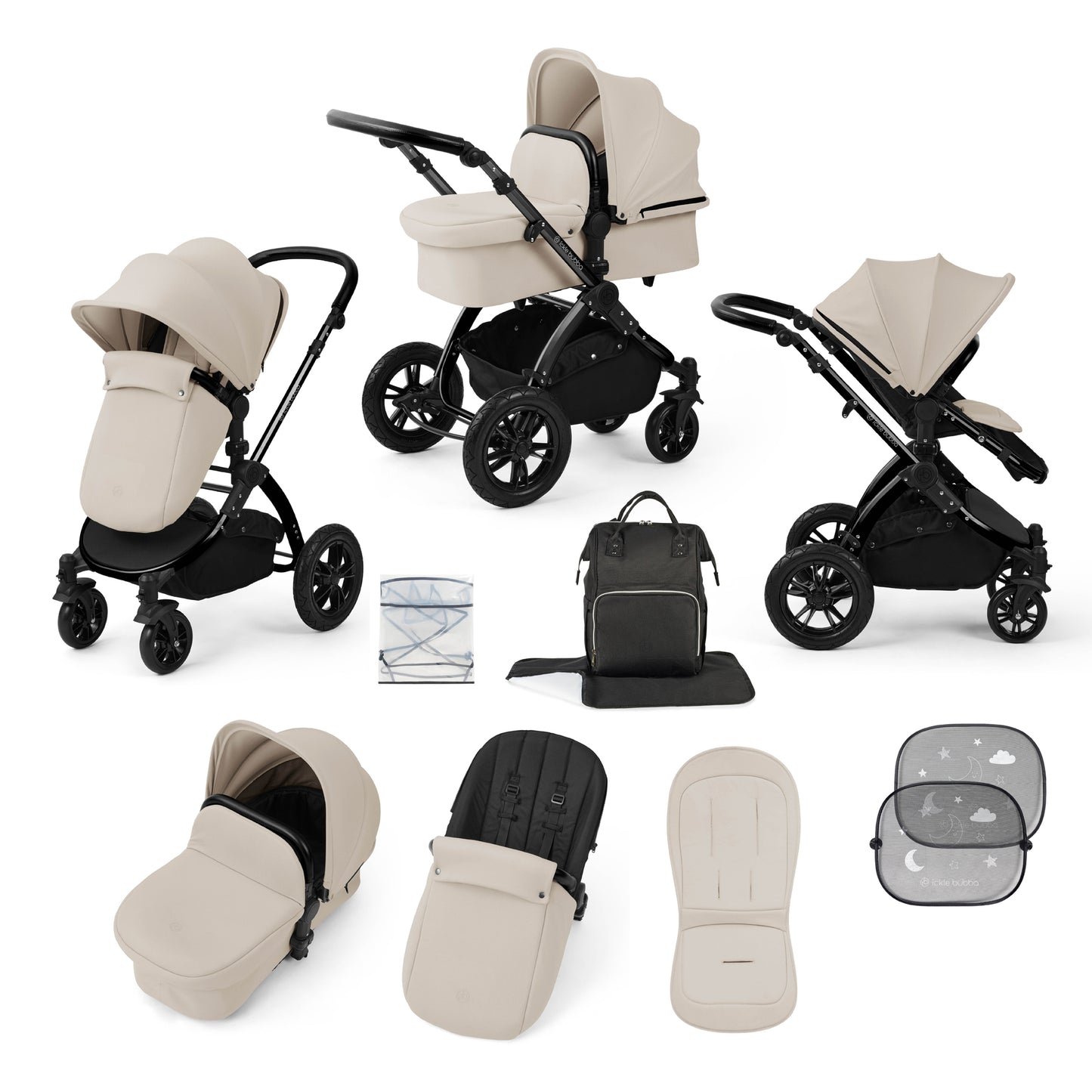 Stomp Luxe 9 Piece Pram