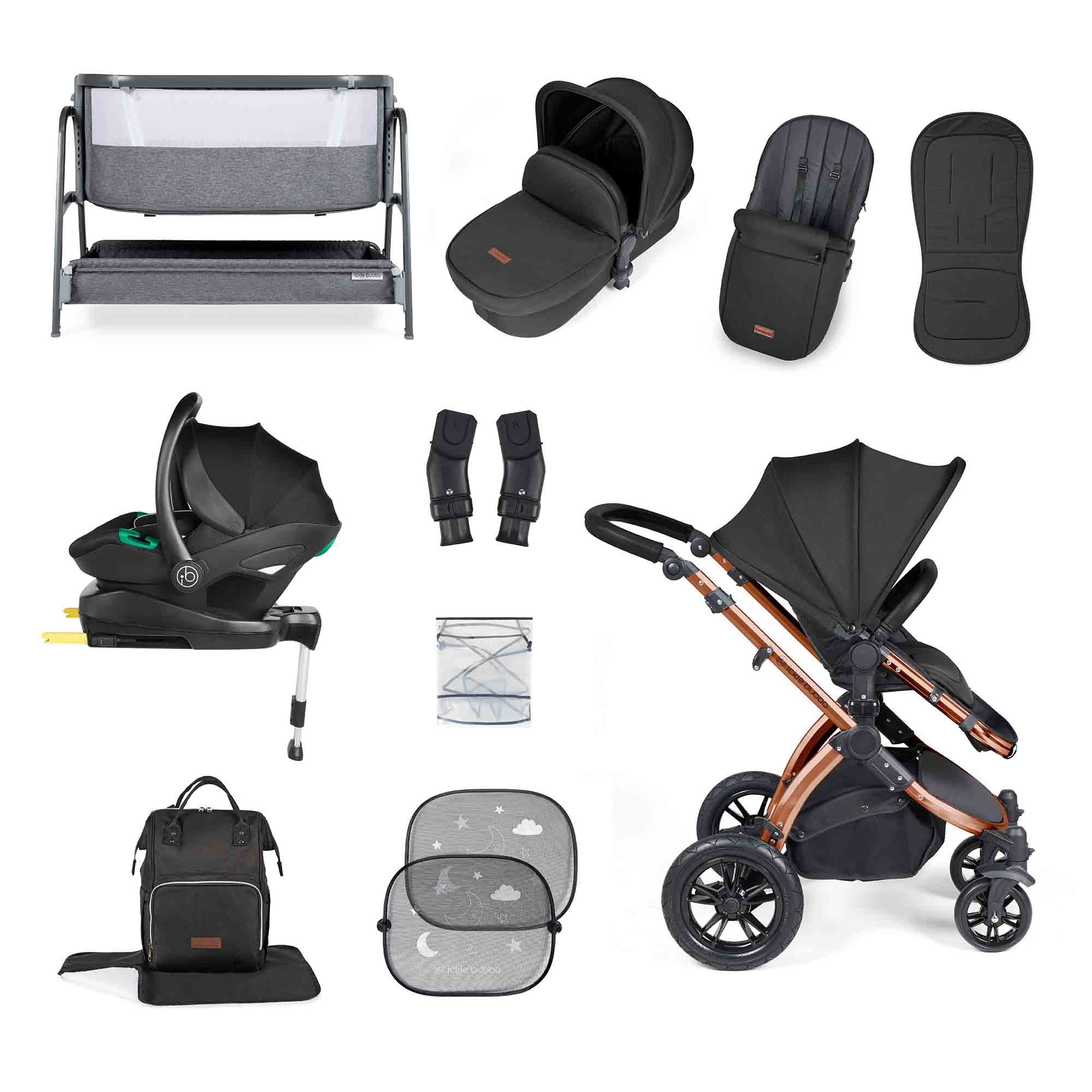 Stomp Luxe I-Size Travel System Home 14 Piece Bundle – Ickle