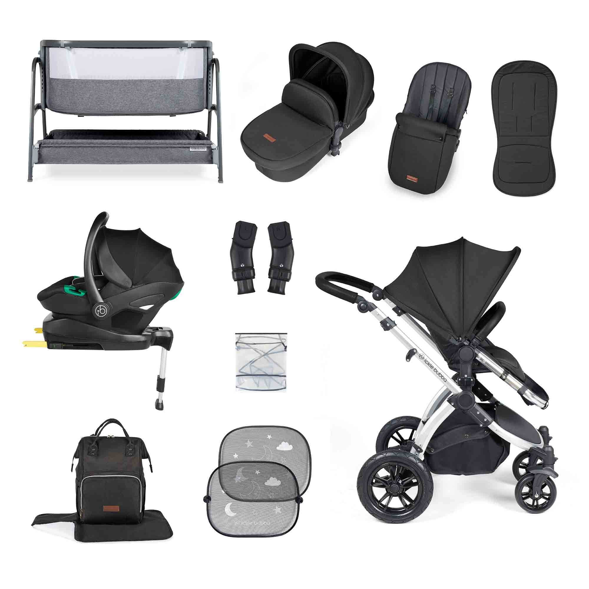 Stomp Luxe I-Size Travel System Home 14 Piece Bundle