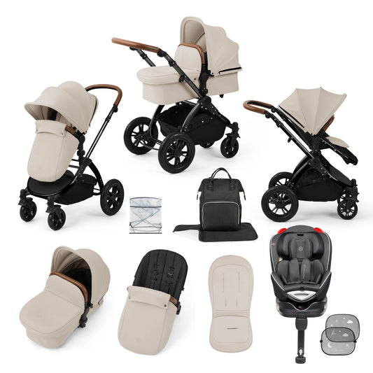 Stomp Luxe 10 Piece Travel System with Radial Car Seat