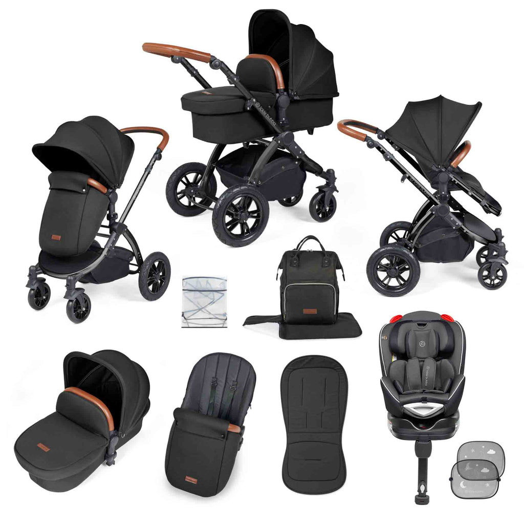 Stomp Luxe 10 Piece Travel System with Radial Car Seat