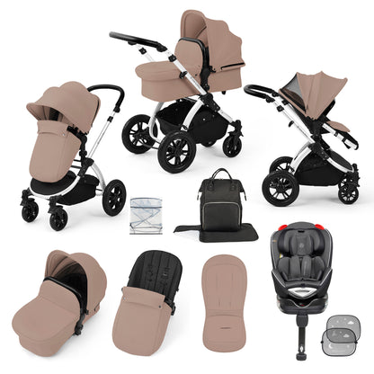 Stomp Luxe 10 Piece Travel System with Radial Car Seat