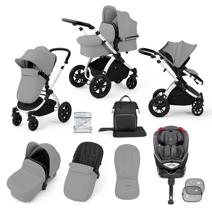 Stomp Luxe 10 Piece Travel System with Radial Car Seat