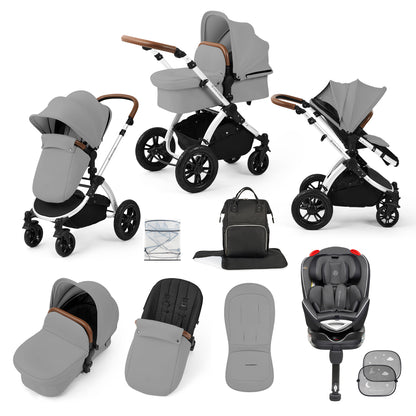 Stomp Luxe 10 Piece Travel System with Radial Car Seat