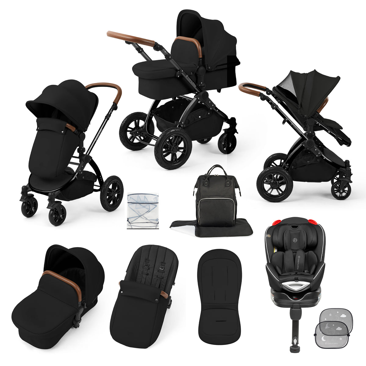 Stomp Luxe 10 Piece Travel System Radial Car Seat
