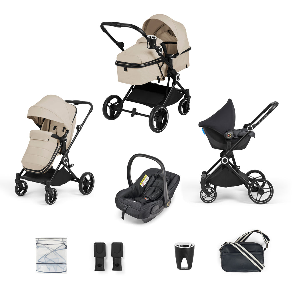 Atom 8 Piece Travel System with Astral Car Seat