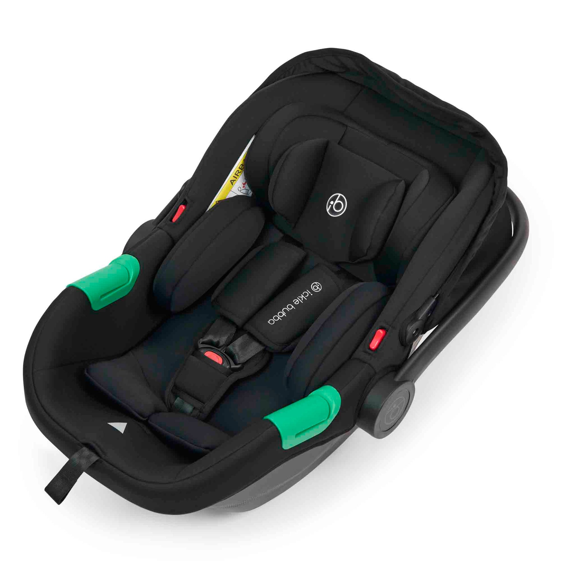 atom cybex Atom 9 Piece Travel System with i-Size Cirrus Car Seat & ISOFIX Base – Ickle Bubba
