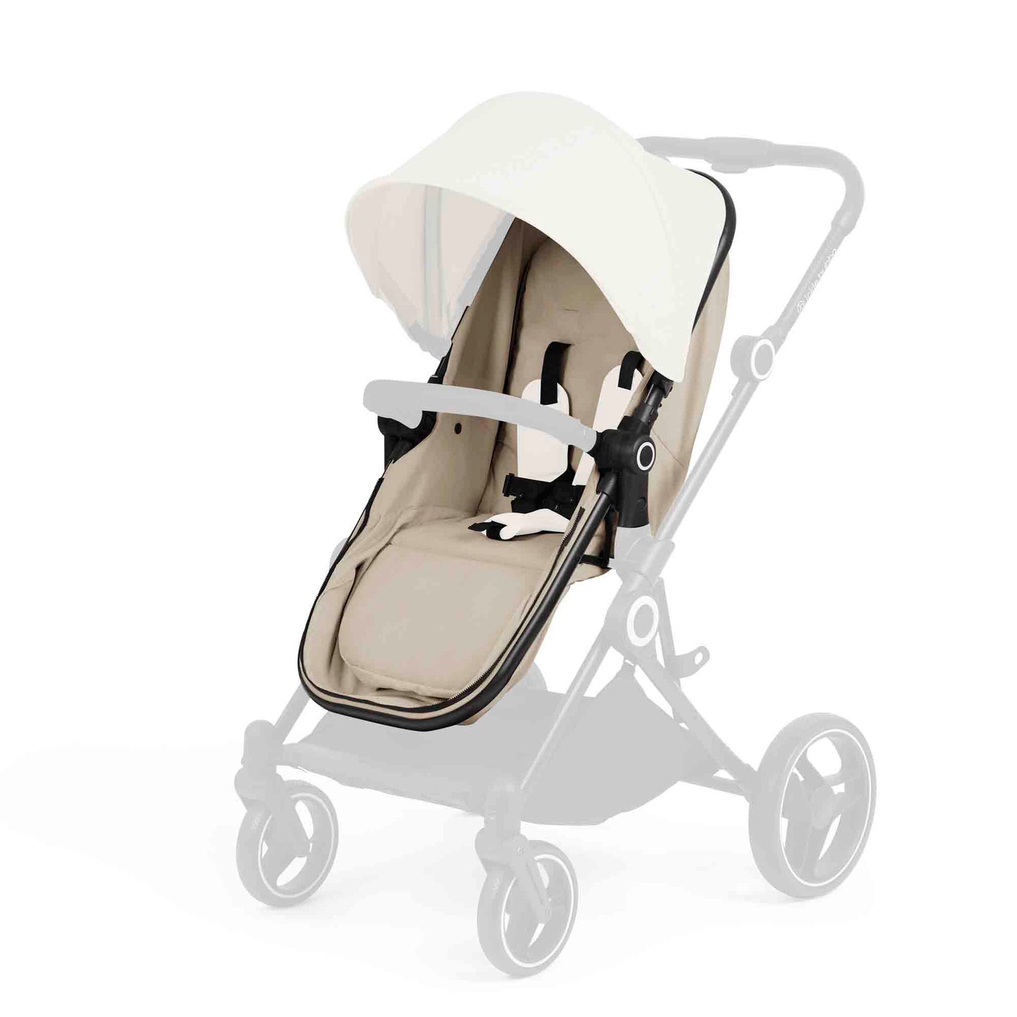 Atom Convertible Lie Flat Pram/Seat Set