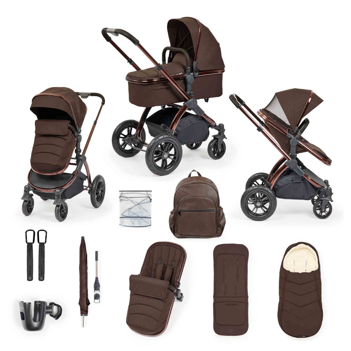 Stomp Luxe Elements Edition 12 Piece Pram