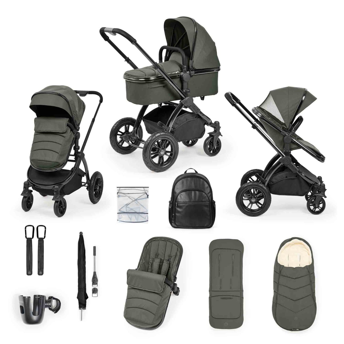 Stomp Luxe Elements Edition 12 Piece Pram