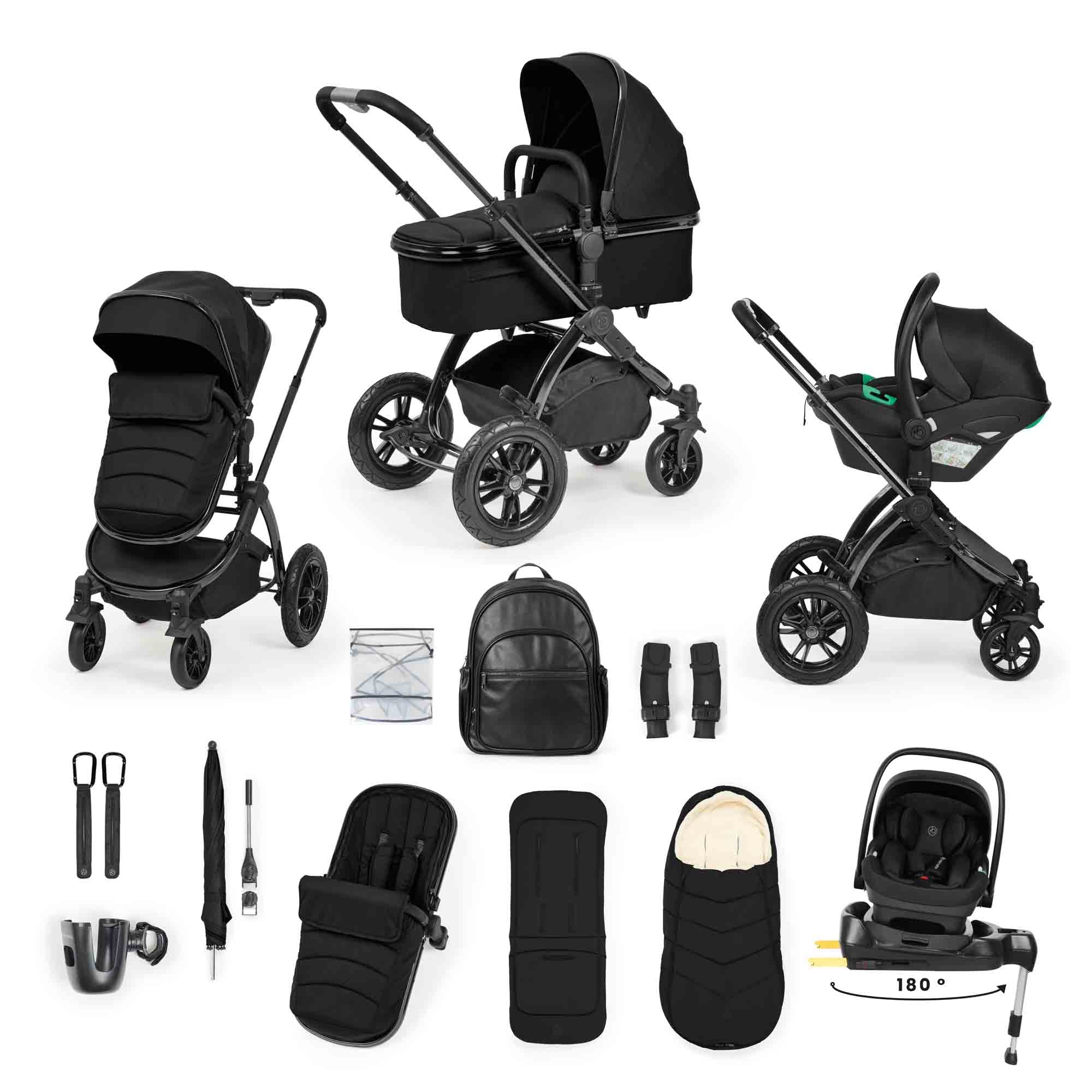 Stomp Luxe Elements Edition 15 Piece Travel System
