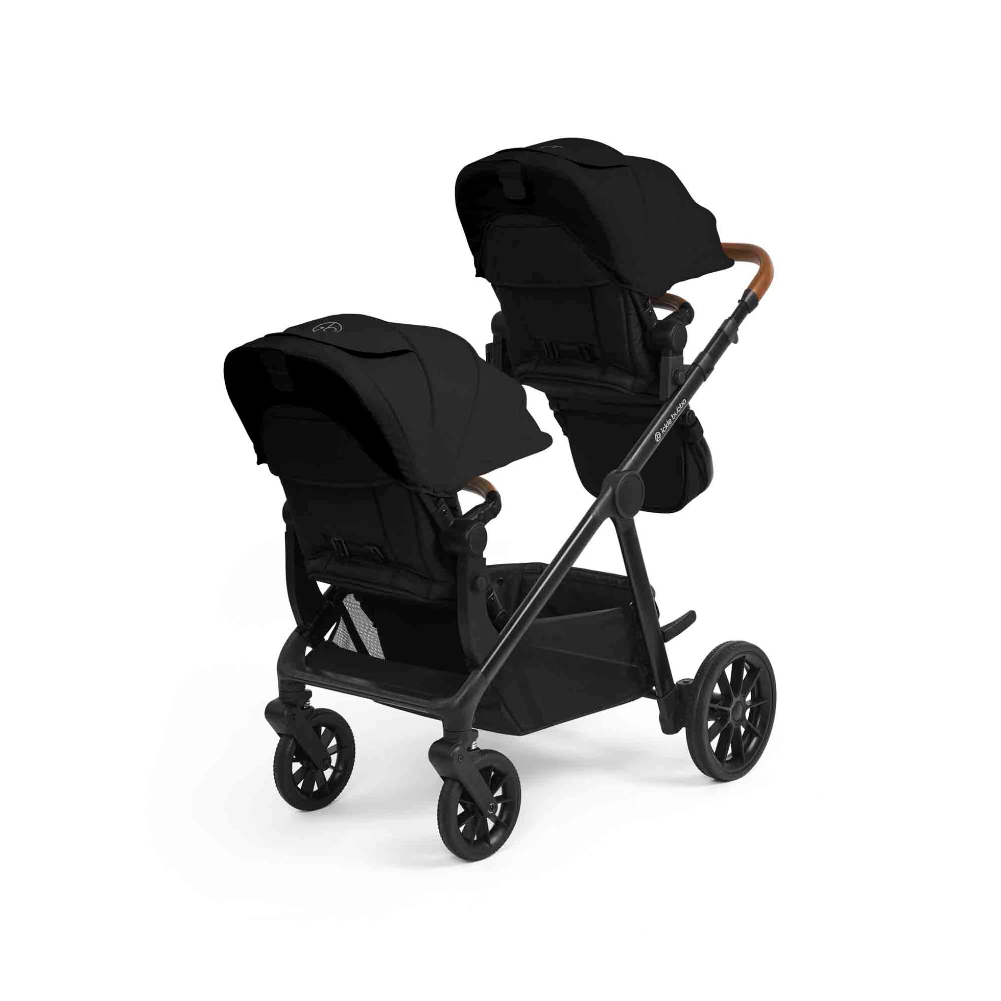 bugaboo twin pram with car seats Virgo Growing Family 11 Piece Pram – Ickle Bubba
