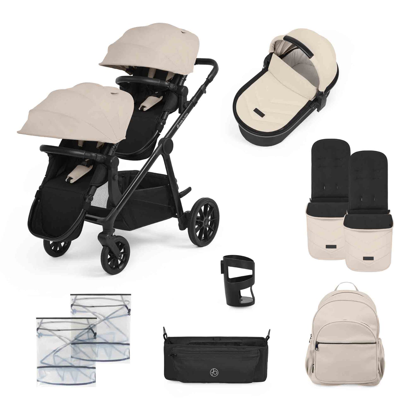 Virgo Growing Family 11 Piece Pram