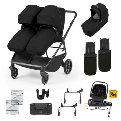 Altair Growing Families 13 Piece Travel System with i-Size Nimbus 180° Spin Car Seat & ISOFIX Base