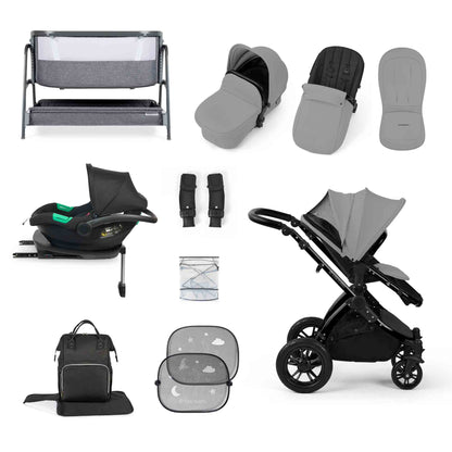 Stomp Luxe Cirrus I-Size Travel System & Home 14 Piece Bundle