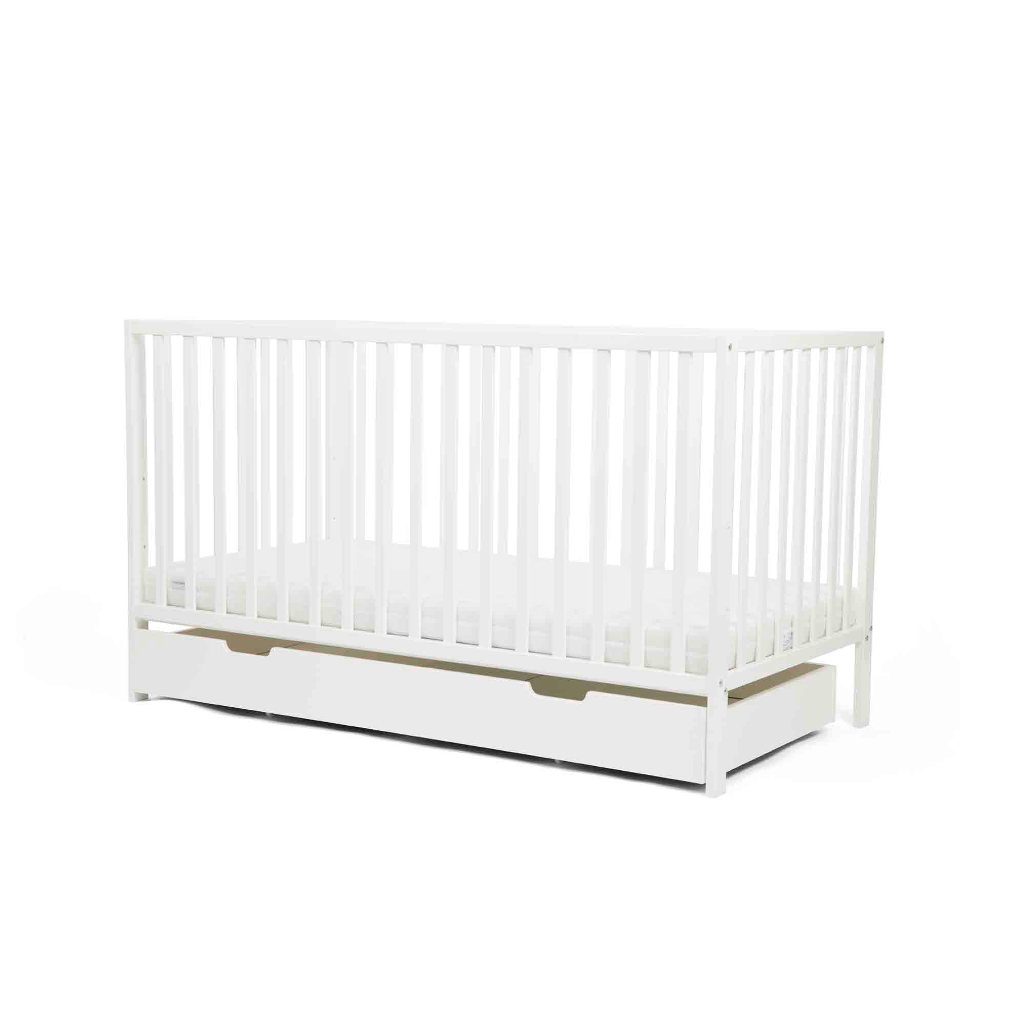 Hartley Classic Cot & Drawer | Ickle Bubba | Cot & Storage