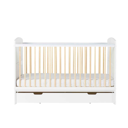 Coleby Scandi Classic Cot Bed and Under Drawer