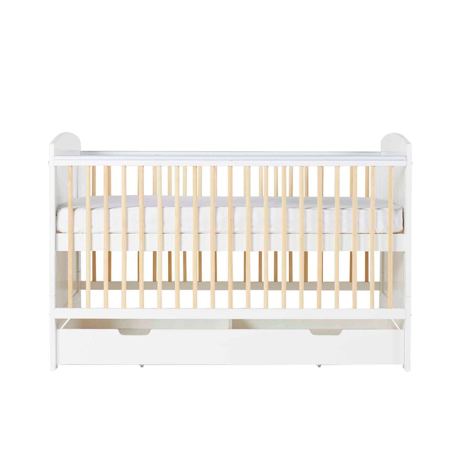 Coleby Scandi Classic Cot Bed and Under Drawer