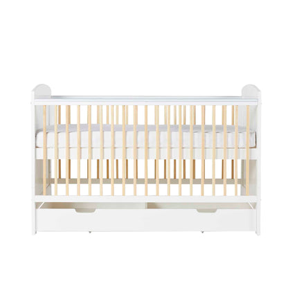 Coleby Scandi Classic Cot Bed and Under Drawer