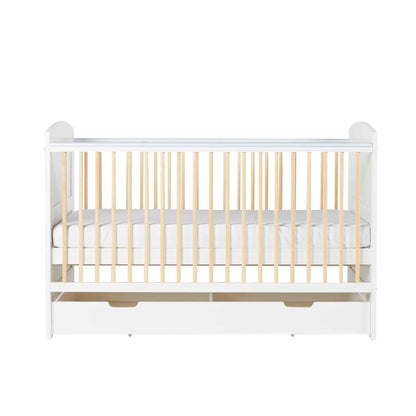 Coleby Scandi Classic Cot Bed and Under Drawer