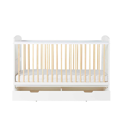 Coleby Scandi Classic Cot Bed and Under Drawer
