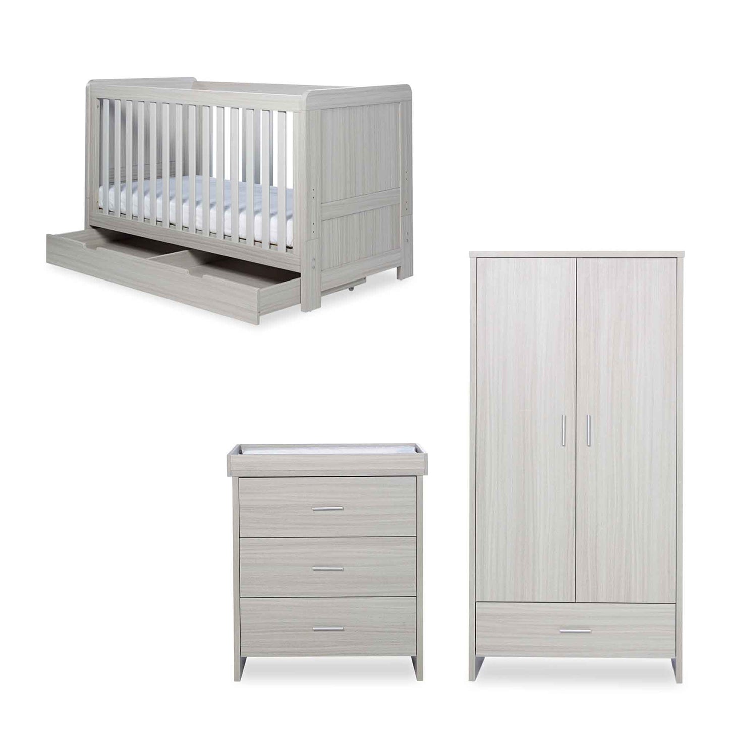 Pembrey 3 Piece Furniture Set and Under Drawer